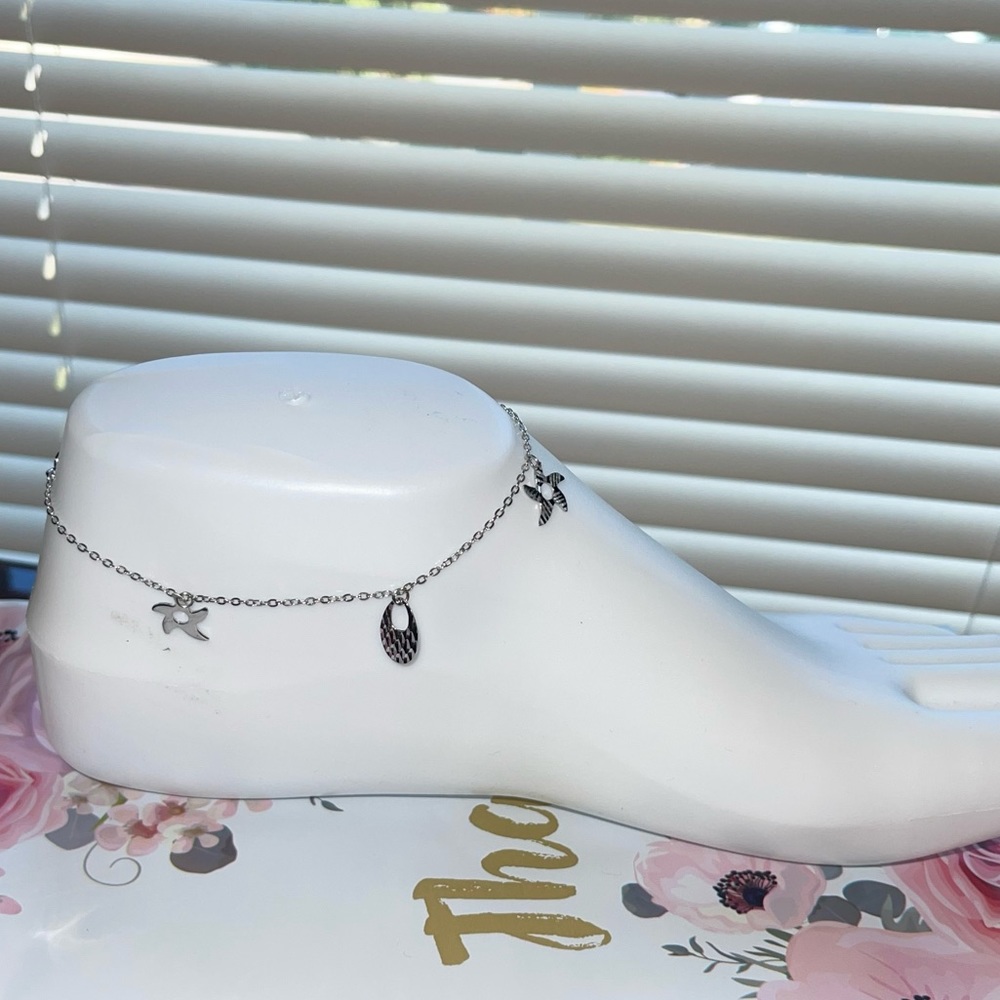 NEW Sterling Silver Anklet or bracelet